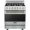 Viking - 3 Series 4.7 Cu. Ft. Self-Cleaning Freestanding Dual Fuel LP Gas Convection Range - Arctic Gray-Front_Standard