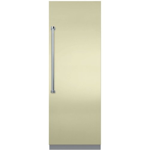 Viking - Professional 7 Series 12.8 Cu. Ft. Upright Freezer with Interior Light - Vanilla cream