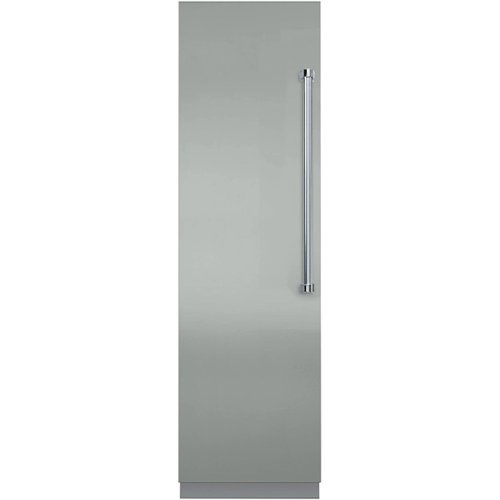 Viking - Professional 7 Series 8.4 Cu. Ft. Upright Freezer with Interior Light - Arctic gray