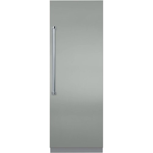 Viking - Professional 7 Series 12.8 Cu. Ft. Upright Freezer with Interior Light - Arctic gray