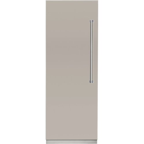 Viking - Professional 7 Series 16.1 Cu. Ft. Upright Freezer with Interior Light - Pacific Gray