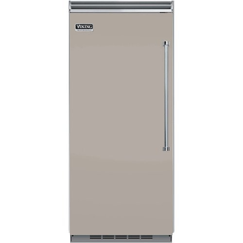 Viking - Professional 5 Series Quiet Cool 19.2 Cu. Ft. Upright Freezer with Interior Light - Arctic gray