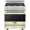 Viking - 3 Series 4.7 Cu. Ft. Self-Cleaning Freestanding Dual Fuel LP Gas Convection Range - Vanilla Cream-Front_Standard
