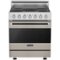 Viking - 3 Series 4.7 Cu. Ft. Freestanding Electric True Convection Range with Self-Cleaning - Pacific Gray-Front_Standard