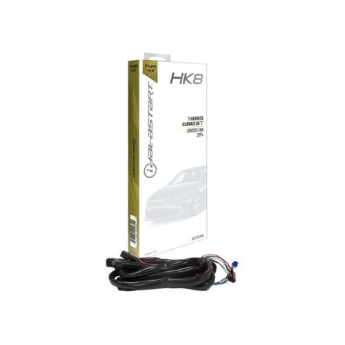 iDatalink - Wiring Harness for Select 2017-2018 Kia Vehicles - Black-Front_Standard 