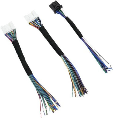Metra - Wiring Harness for Select Toyota Vehicles - Black