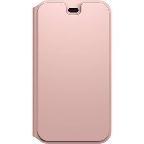 OtterBox - Strada Series Via Folio Case for Apple® iPhone® 11 - Pink Shimmer (Rose Gold)-Front_Standard 
