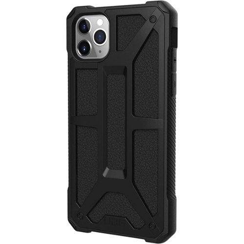 UAG - Monarch Series Case for Apple® iPhone® 11 Pro Max - Black-Front_Standard 