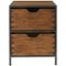 OSP Home Furnishings - Clermont Drawer Cabinet - Walnut-Front_Standard