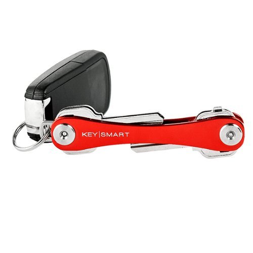 KeySmart - Original Compact Key Holder - Red