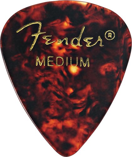  Fender - Medium Guitar Picks (12-Pack) - Shell