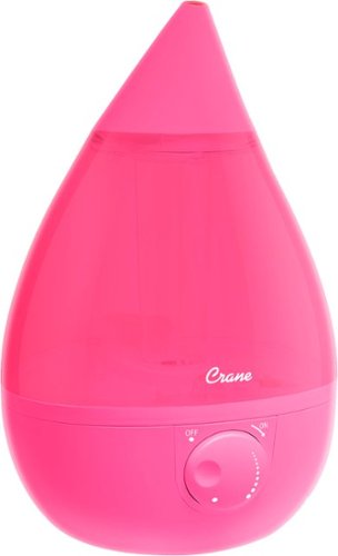 

CRANE - 1 Gal. Drop Ultrasonic Cool Mist Humidifier - Pink