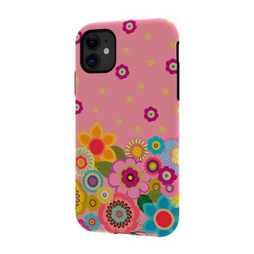 ArtsCase StrongFit Designers Tough S Assorted Spring Flowers Case for Apple iPhone 11 - Yellow/Red/Pink/Green/Blue WORLDWIDE DELIVERY