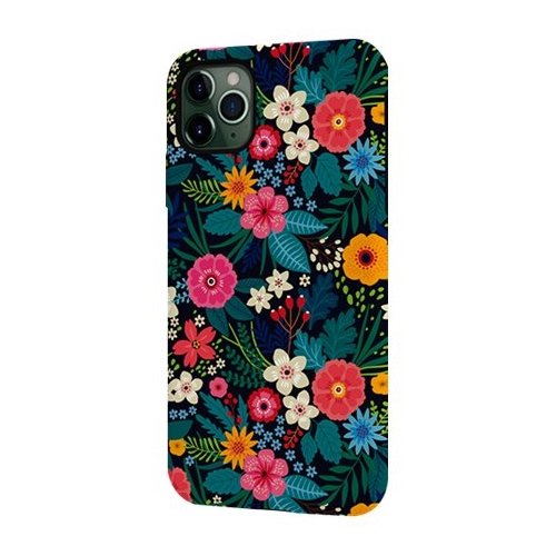 ArtsCase StrongFit Designers Tough S Flowers Pattern Case for Apple iPhone 11 Pro Max - Yellow/Red/Pink/Green/Blue WORLDWIDE DELIVERY