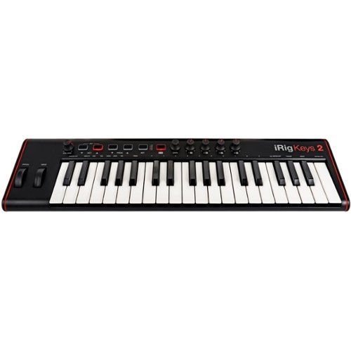 IK Multimedia iRig Keys 37 Key USB MIDI Controller Black