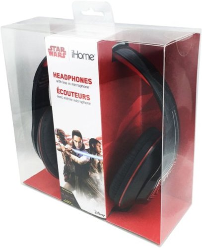 iHome Star Wars Wired Over-the-Ear Headphones - Black WHERE TO BUY