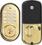 Yale - Assure Lock Pushbutton Lock - Polished Brass-Front_Standard