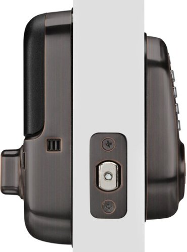 Yale Assure Lock Pushbutton Lock - Oil Rubbed Bronze Permanent WORLDWIDE DELIVERY
