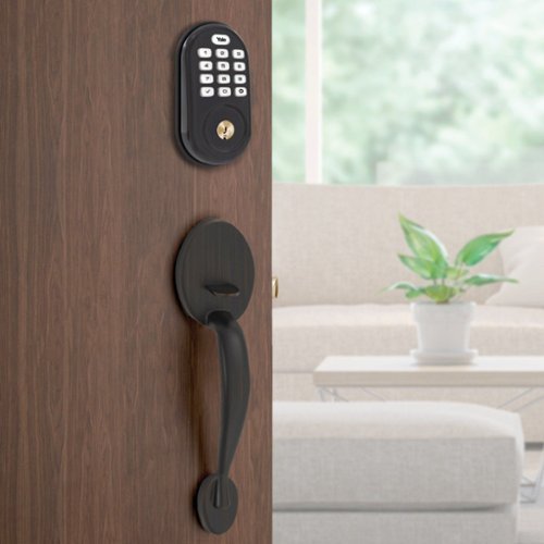 Yale Assure Lock Pushbutton Lock - Oil Rubbed Bronze Permanent HOW TO BUY