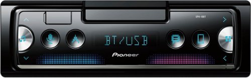 Pioneer - Pioneer Smart Sync Smartphone Receiver , Built-In Cradle for Smartphone, Built-in Bluetooth® - Black