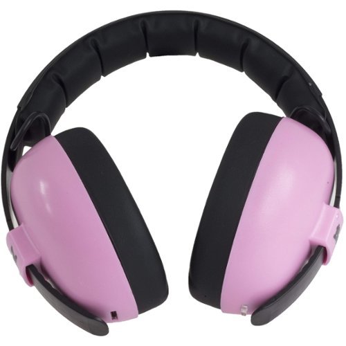BANZ - Safe 'n Sound Baby Wireless Over-the-Ear Headphones - Petal