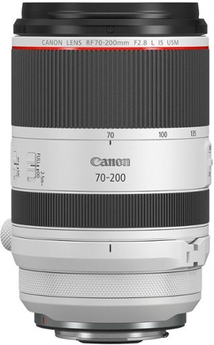 Canon RF70-200mm F2.8L IS USM Telephoto Zoom Lens for EOS R-Series Cameras - White WHERE TO BUY