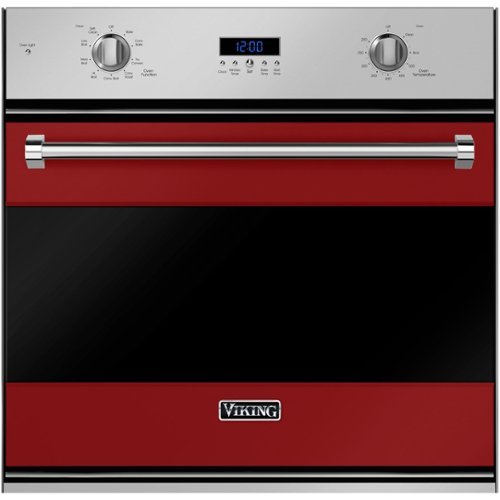 Viking - 3 Series 30" Built-In Single Electric Convection Oven - Reduction red