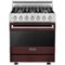 Viking - 3 Series 4.7 Cu. Ft. Self-Cleaning Freestanding Dual Fuel Convection Range - Kalamata Red-Front_Standard