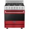 Viking - 3 Series 4.7 Cu. Ft. Self-Cleaning Freestanding Dual Fuel LP Gas Convection Range - San Marzano Red-Front_Standard