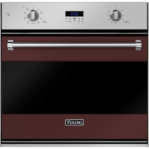 Viking - 3 Series 30" Built-In Single Electric Convection Oven - Kalamata red