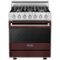 Viking - 3 Series 4.7 Cu. Ft. Self-Cleaning Freestanding Dual Fuel LP Gas Convection Range - Kalamata Red-Front_Standard