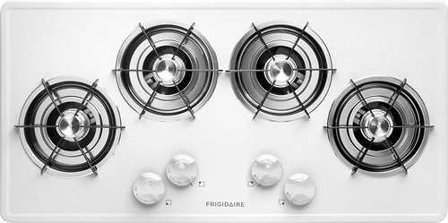 Frigidaire - 36" Built-In Gas Cooktop - White