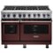 Viking - VGR Freestanding 7-Series Gas 48"W Range - Kalamata Red-Front_Standard