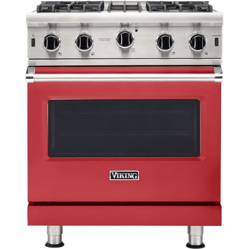 Viking - Professional 5 Series 4.0 Cu. Ft. Freestanding Gas Convection Range - San marzano red