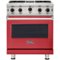 Viking - Professional 5 Series 4.0 Cu. Ft. Freestanding Gas Convection Range - San Marzano Red-Front_Standard