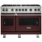 Viking - Professional 5 Series Freestanding Double Oven Gas Convection Range - Kalamata Red-Front_Standard