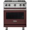 Viking - Professional 5 Series 4.0 Cu. Ft. Freestanding LP Gas Convection Range - Kalamata Red-Front_Standard