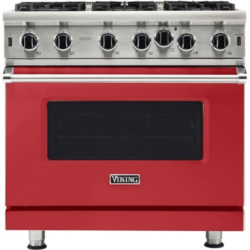 Viking - Professional 5 Series 5.1 Cu. Ft. Freestanding Gas Convection Range - San marzano red
