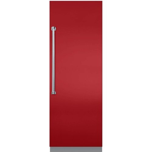 Viking - Professional 7 Series 12.8 Cu. Ft. Upright Freezer with Interior Light - Reduction red