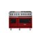 Viking - VGR Freestanding 7-Series Gas 48"W Range - San Marzano Red-Front_Standard