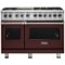 Viking - VGR Freestanding 7-Series Gas 48"W Range - Kalamata Red-Front_Standard