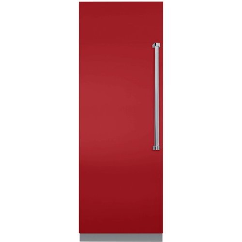 Viking - Professional 7 Series 12.8 Cu. Ft. Upright Freezer with Interior Light - San marzano red