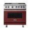 Viking - VGR Freestanding 7-Series Gas 36"W Range - Reduction Red-Front_Standard