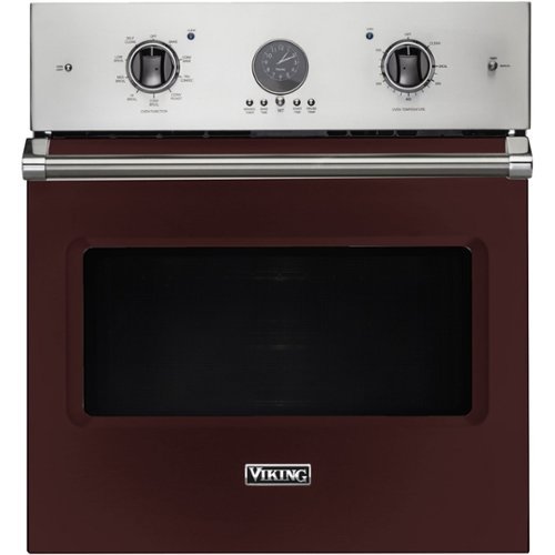 Viking - Professional 5 Series 27" Built-In Single Electric Convection Oven - Kalamata Red