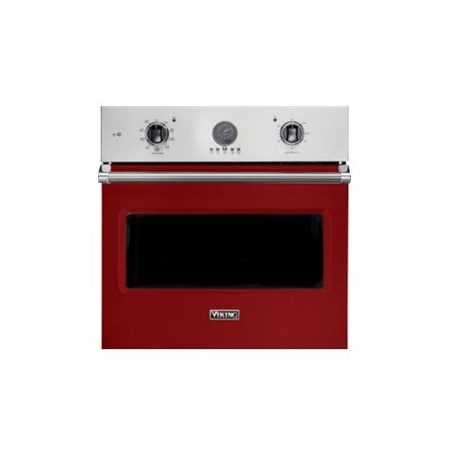 Viking - Professional 5 Series 30" Built-In Single Electric Convection Oven - Kalamata Red