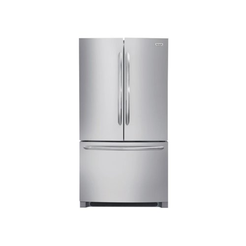 Frigidaire - Gallery 22.4 Cu. Ft. French Door Counter-Depth Refrigerator - Smudge-Proof® Stainless Steel