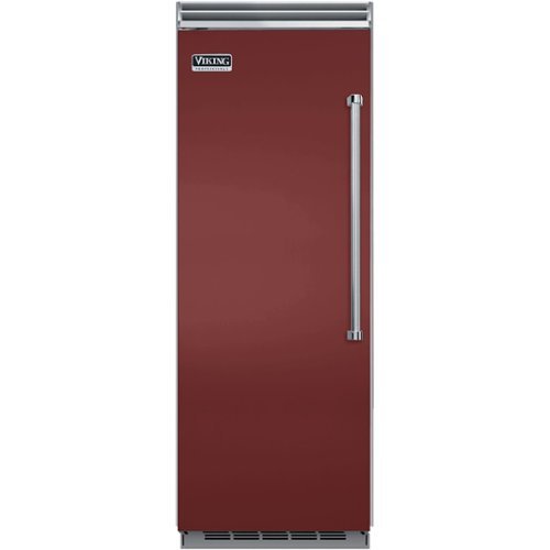 Viking - Professional 5 Series Quiet Cool 15.9 Cu. Ft. Upright Freezer with Interior Light - Reduction red