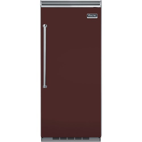 Viking - Professional 5 Series Quiet Cool 22.8 Cu. Ft. Built-In Refrigerator - Kalamata Red
