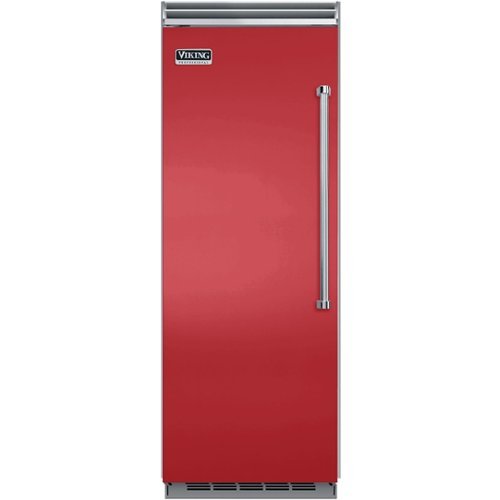 Viking - Professional 5 Series Quiet Cool 17.8 Cu. Ft. Built-In Refrigerator - San Marzano Red