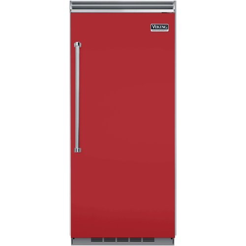 Viking - Professional 5 Series Quiet Cool 19.2 Cu. Ft. Upright Freezer with Interior Light - San Marzano Red